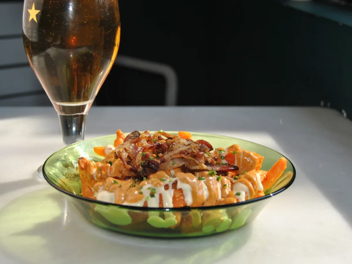 Braves de moniato amb panxeta